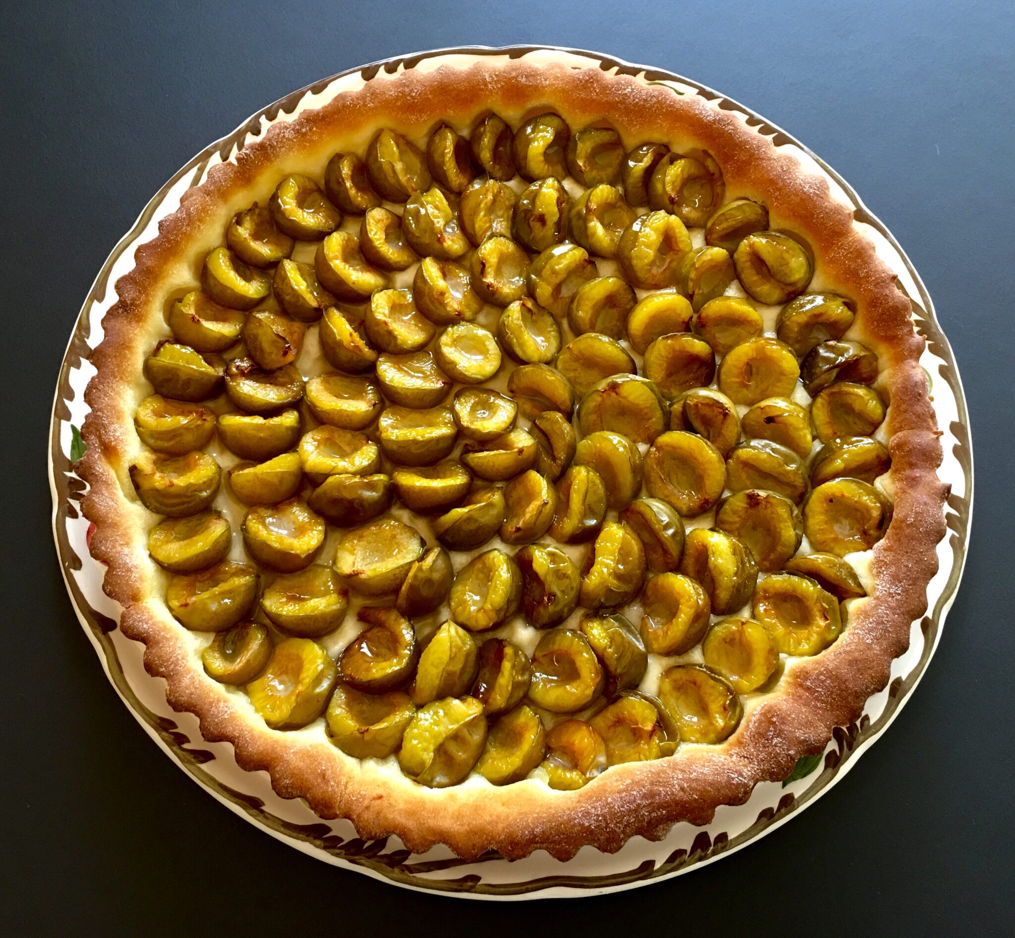 Vlaai Limburse vlaai recept, voor één vlaai van 30 cm