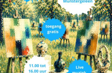 Kunst in de wei 2026 - KidW'26 vindt plaats op 23 augustus 2026 van 11:00-16:00 in boomgaard Lintjesweg Munstergeleen